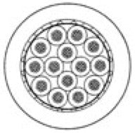 W2689 - 14c. 22awg Computer (price per roll - 500 feet)