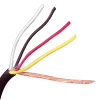 W2739 - 4c. 33awg Micro Mini, noir (prix par bobine - 1000 pieds)