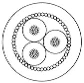 W2754 - 3c. 34awg Micro Mini (prix par bobine - 1000 pieds)