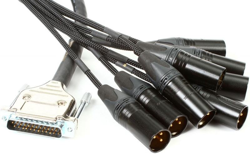 Gold DB25 - XLRM 25'