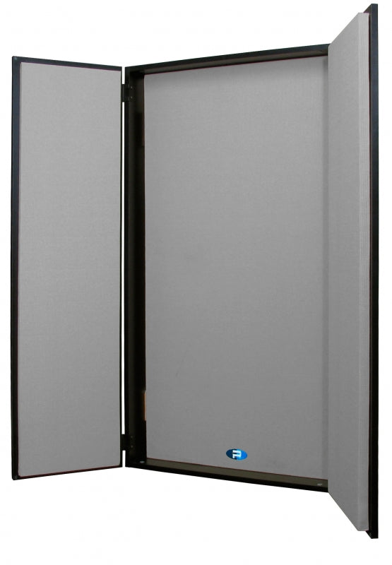 Cabine de voix off instantanée FlexiBooth grise