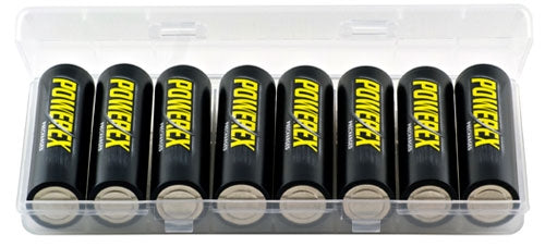 Powerex AA MH8AAPRO 2700 mAh 8-Pack Rechargeable Batteries