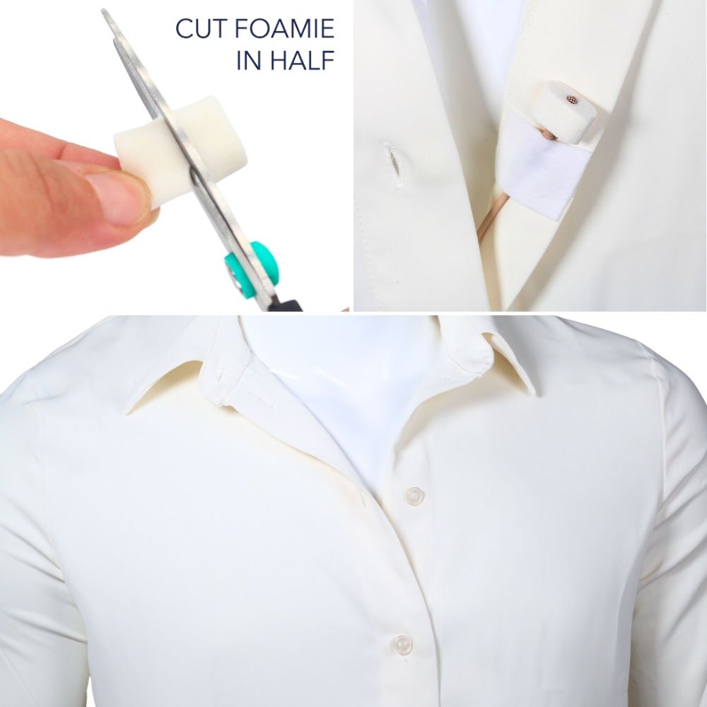 Foamies - Paquet de 12 (Blanc)