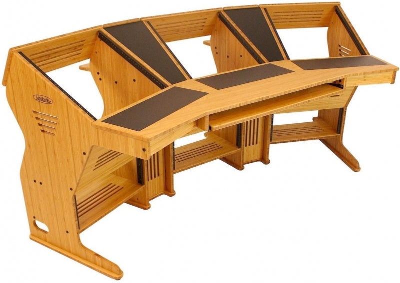 Bureau double VDesk (bambou)