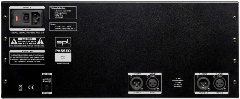 Passeq Mastering Equalizer (Black)