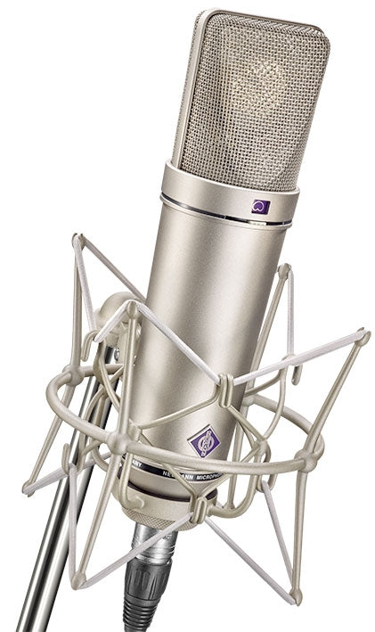 NEUMANN U87 Ai Z Set with Latch Lake 2200, Mogami Gold Studio 25' and Stedman Popscreen XL - front view