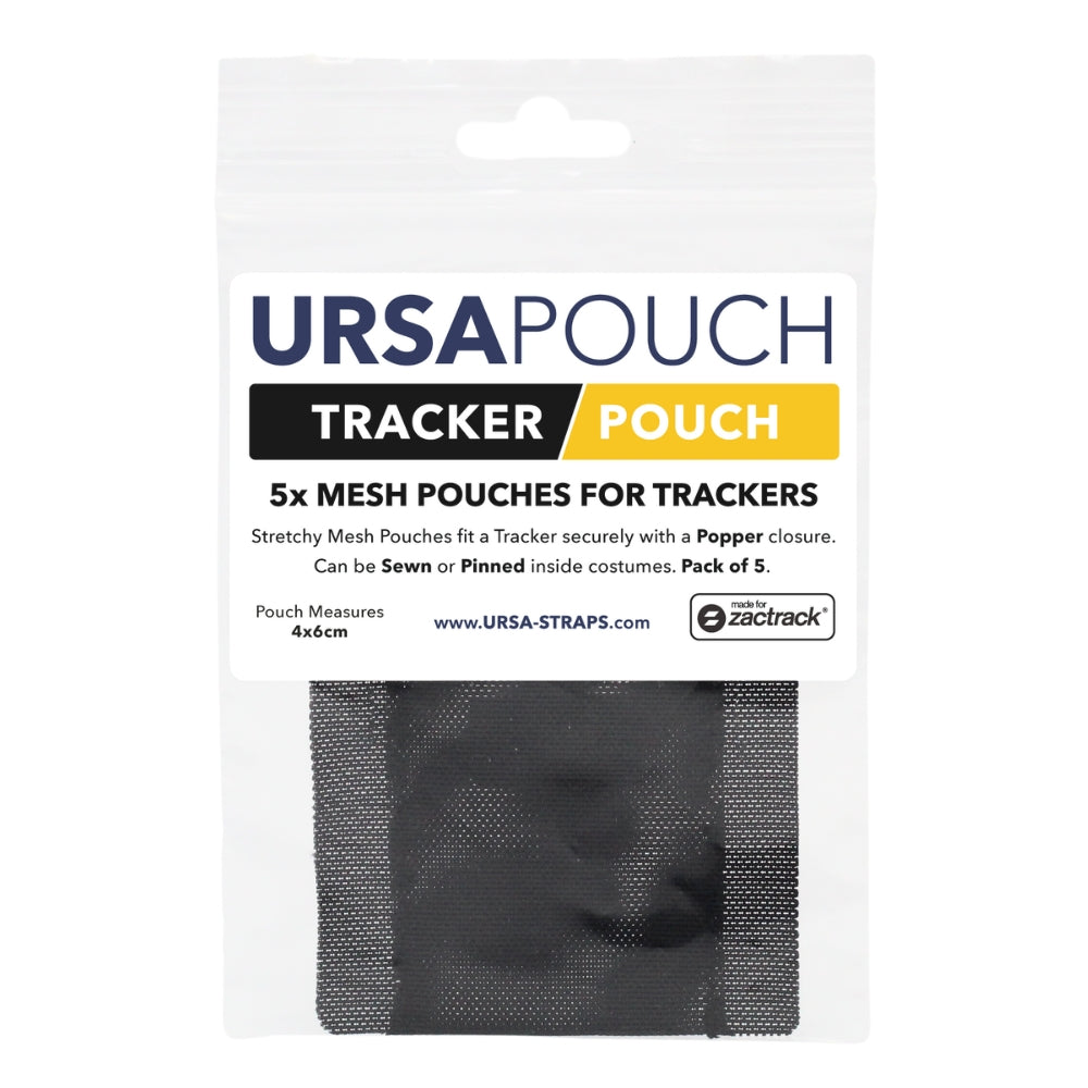 Tracker Pouch - Black - Pack of 5
