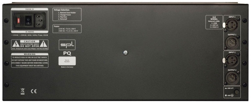 Égaliseur de mastering PQ (rouge)