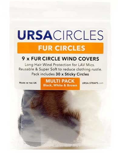 9 cercles de fourrure + 30 autocollants - Multipack