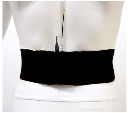 Ceinture - Grande avec petite pochette (marron)