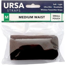 Ceinture - Moyenne avec petite pochette (Marron)