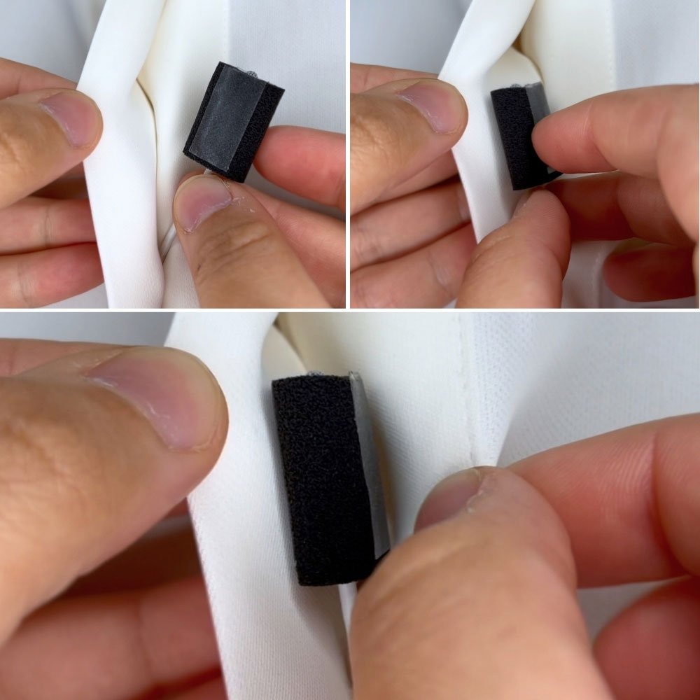 Foamies - Paquet de 12 (Noir)