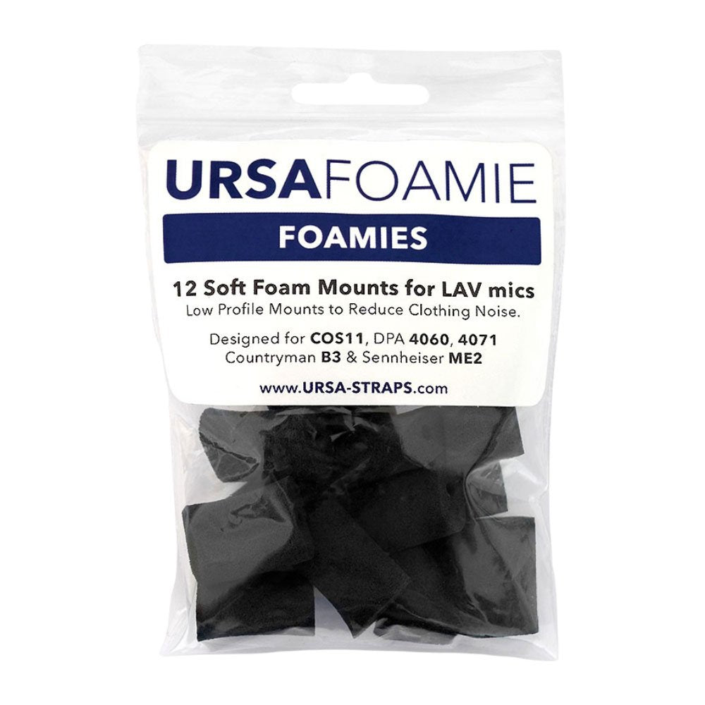 Foamies - Paquet de 12 (Noir)