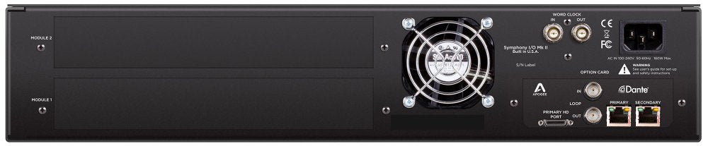 Symphony I/O MkII Dante Chassis - No Modules