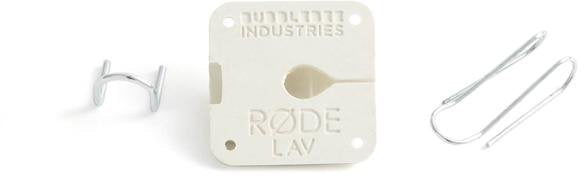 The Lav Concealer for RODE LAV (Single, White)