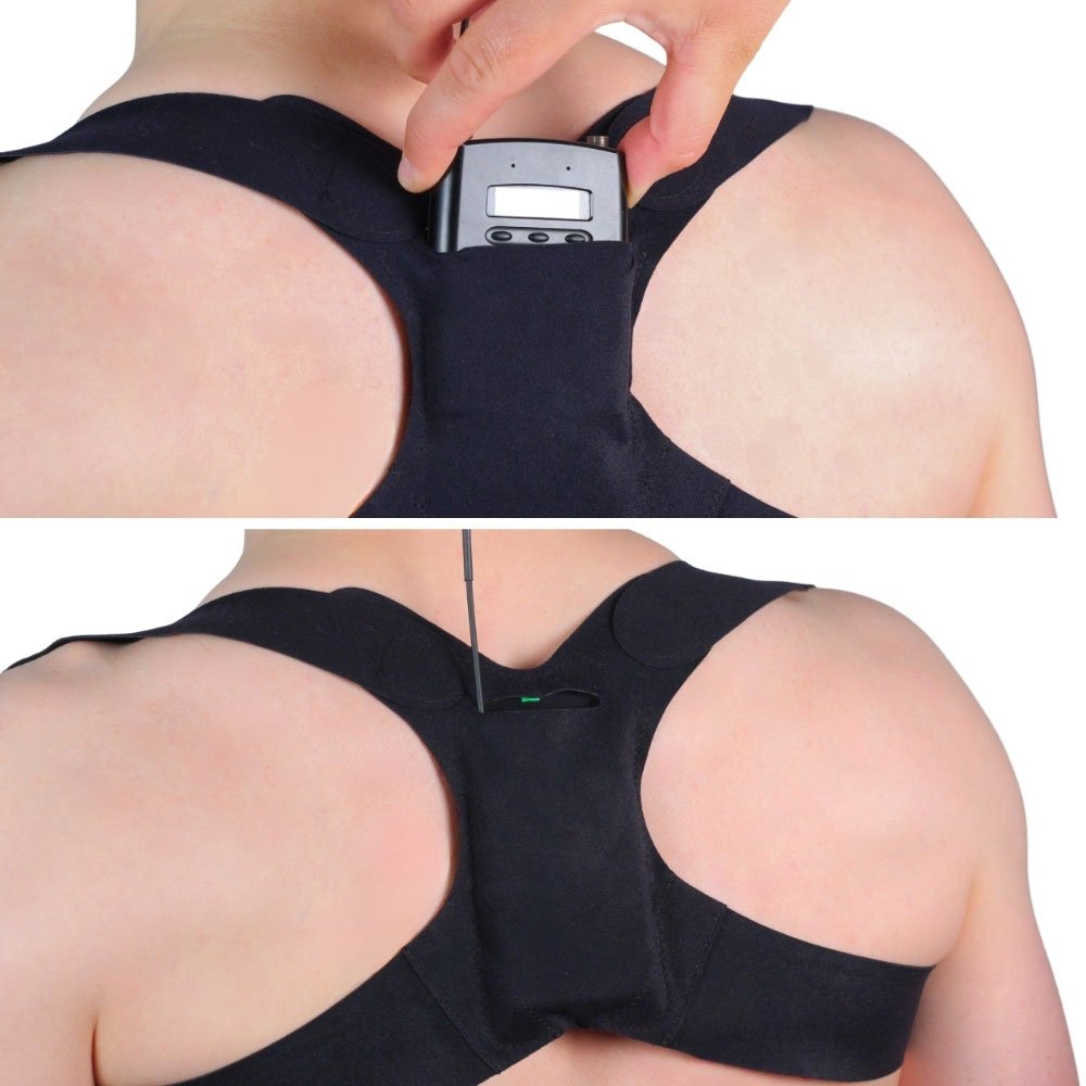 Sangle arrière moyenne (noire)