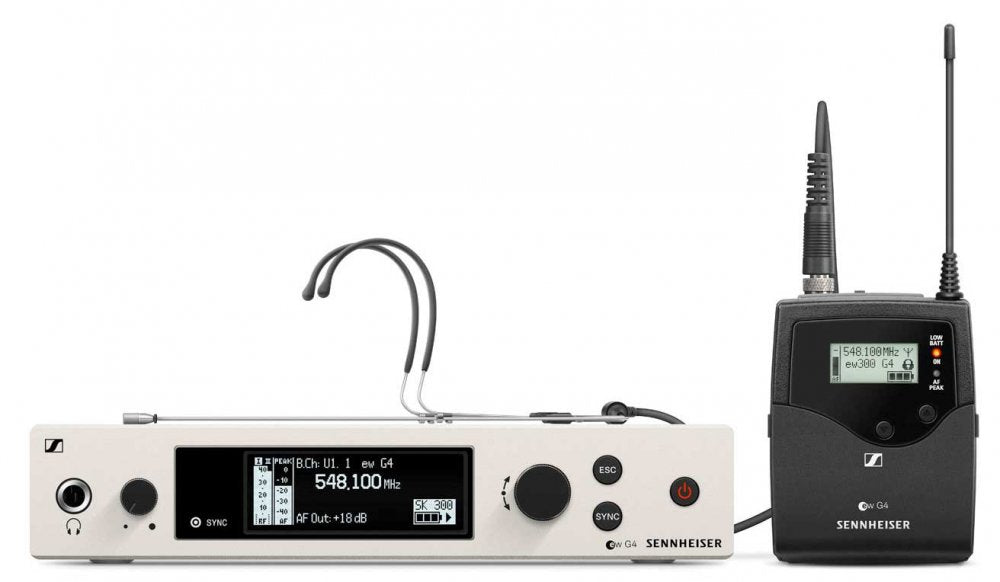 EW 300 G4-HEADMIC1-RC (Aw+ : 470-558 MHz))