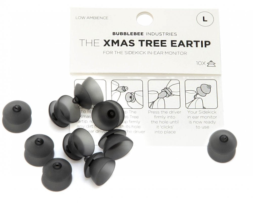 The Sidekick Christmas Tree Eartip Large - 10 pack