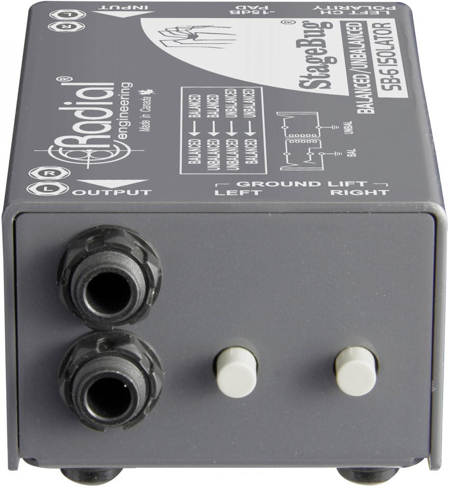 Isolateur stéréo StageBug SB-6