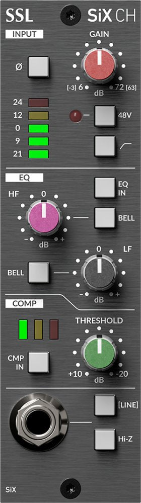 500-series SiX Channel Strip