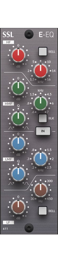 500-series E-EQ Equaliser Module