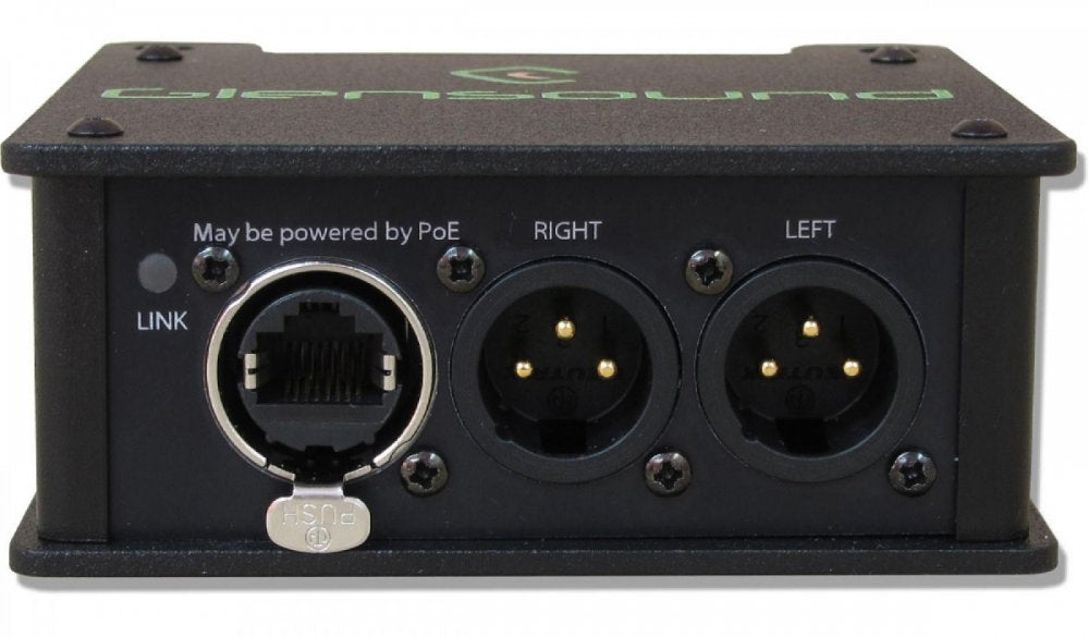 VIRGIL OB - Dante Headphone Amplifier with Analog Outputs