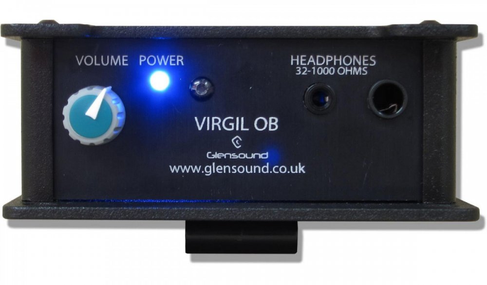 VIRGIL OB - Dante Headphone Amplifier with Analog Outputs
