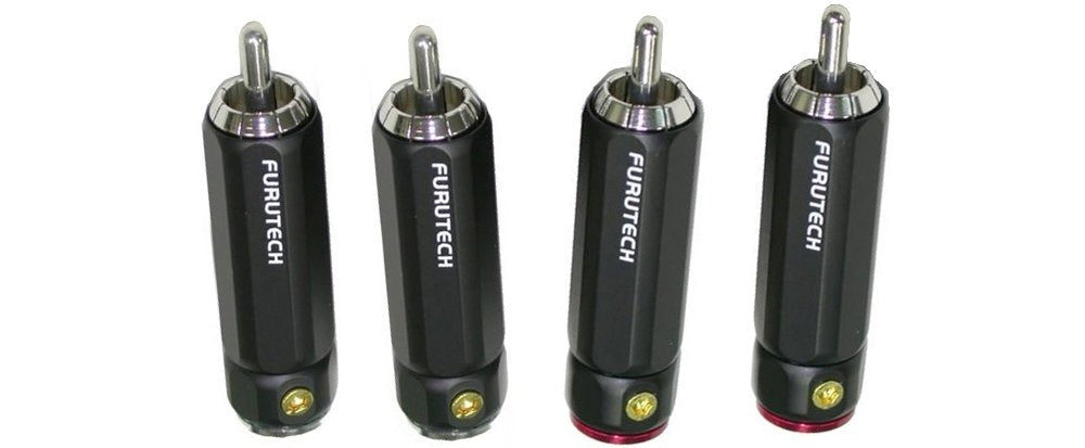 FP-108 (R) Rhodium RCA Connector (set of 4)