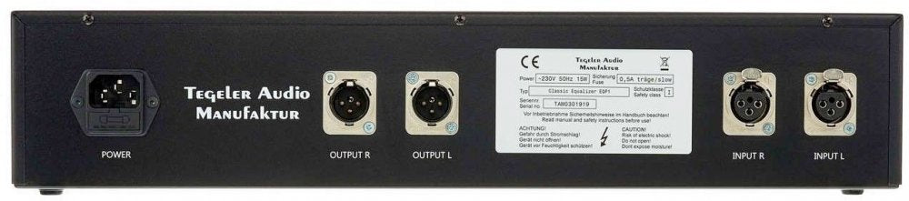Classic Equalizer EQP-1 - Passive Tube Equalizer