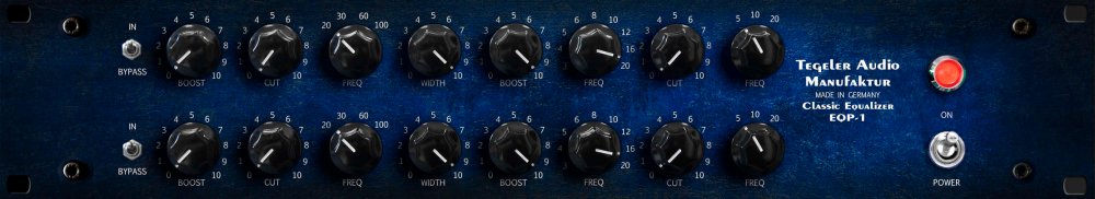 Classic Equalizer EQP-1 - Passive Tube Equalizer