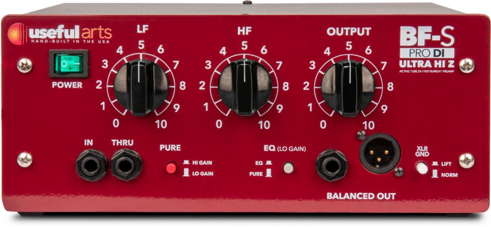 BF-S Pro DI - Tube Instrument Preamp/DI