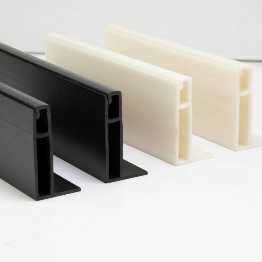 Telawall Fabric Track - Mid-Wall 2" Black