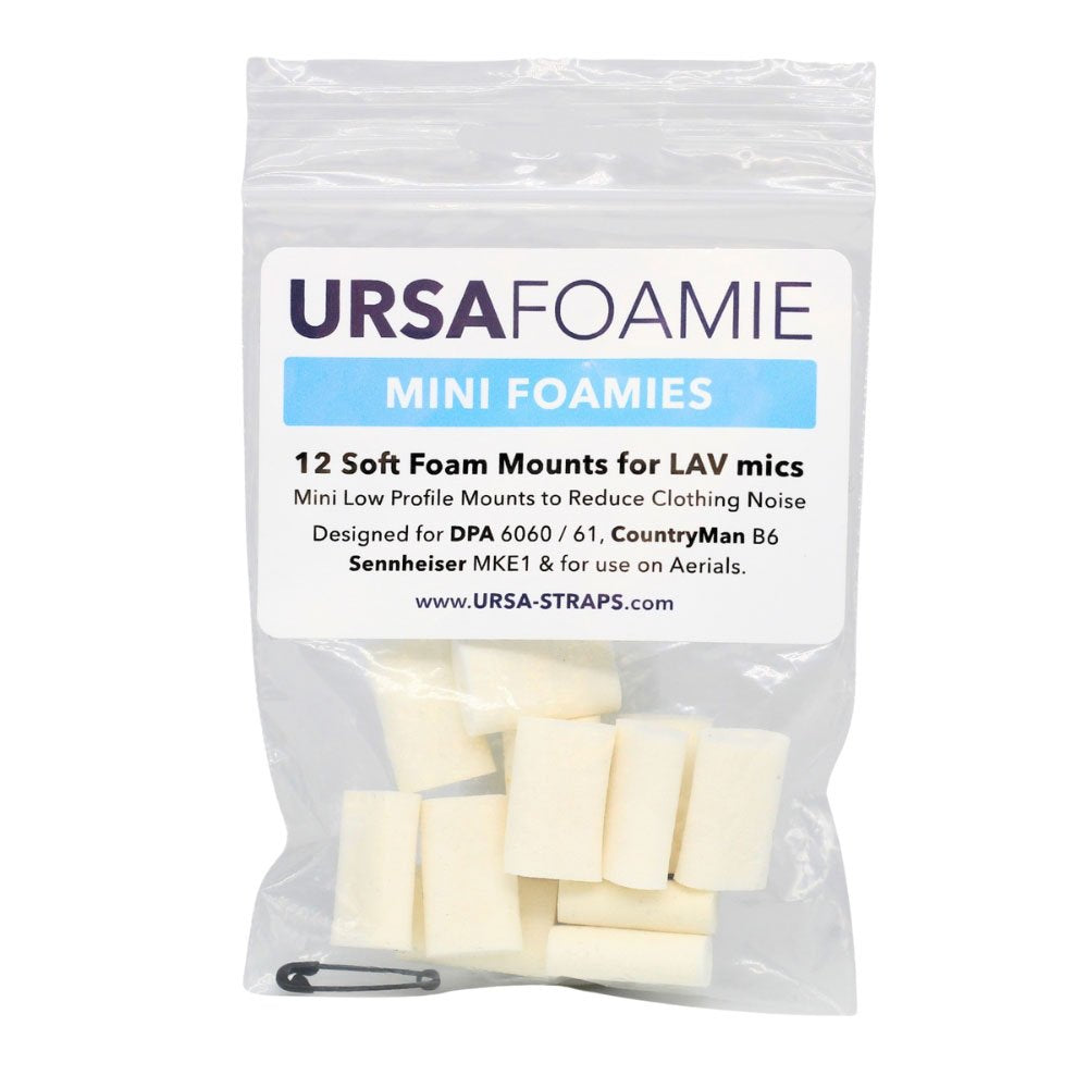 Mini Foamies - Paquet de 12 (Blanc)