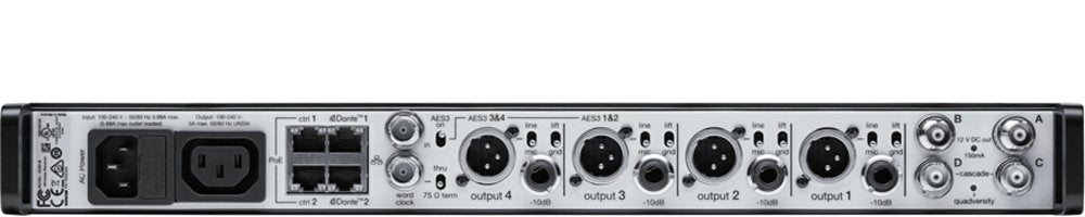 Shure AD4Q-DC (A: 470-636 MHz)