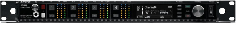 Shure AD4Q-DC (A: 470-636 MHz)