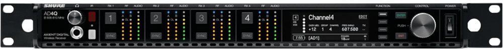 Shure AD4D-DC (A: 470-636 MHz)