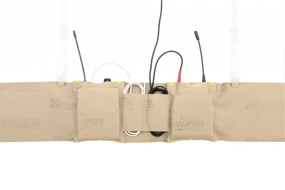 Extreme Waist Double Pouch Strap (Beige)