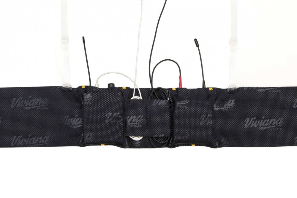 Extreme Waist Double Pouch Strap (Black)