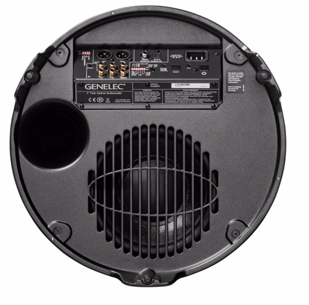 Caisson de basses actif F Two noir - F2BMM