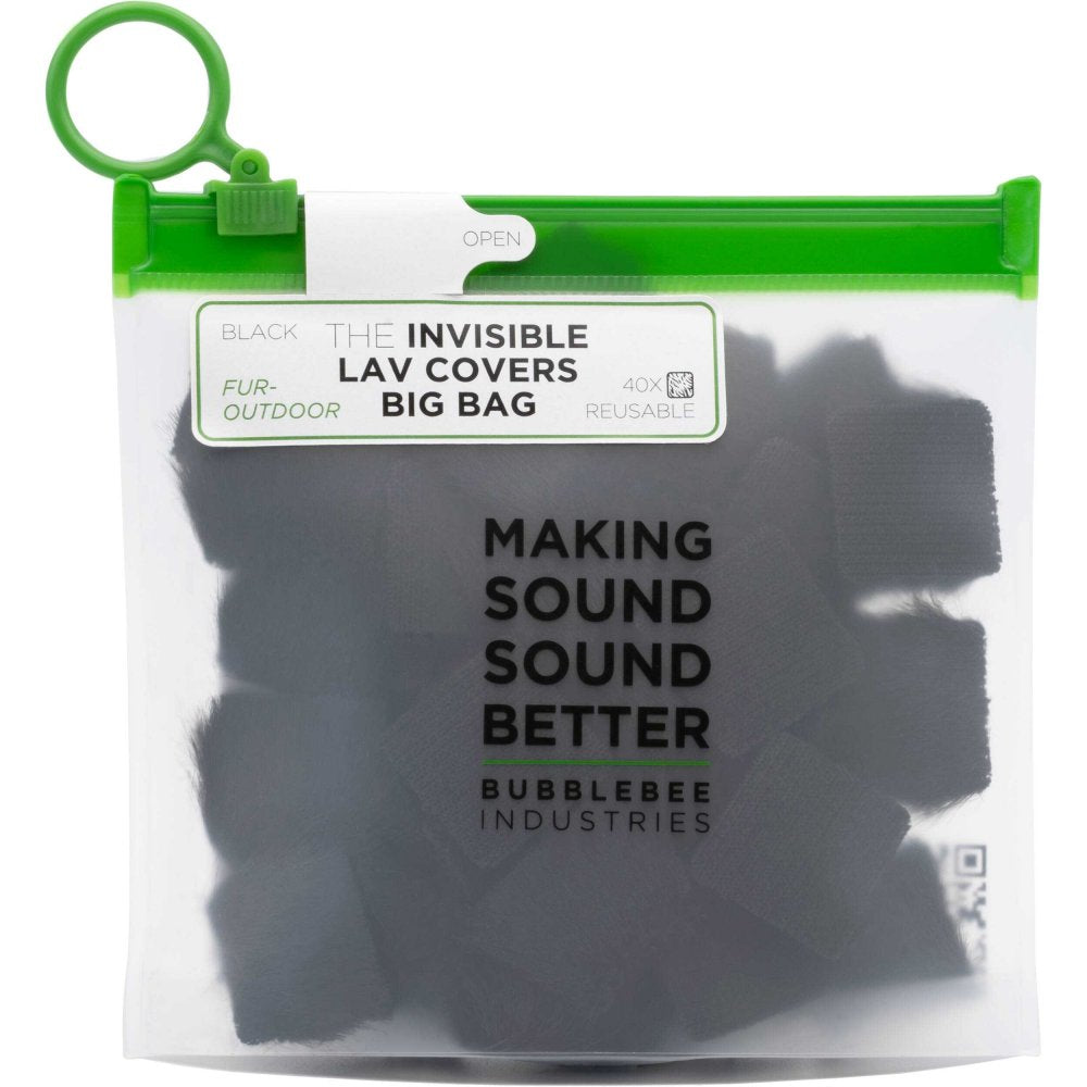 The Invisible LAV Covers Big Bag (Fur Outdoor, Black)