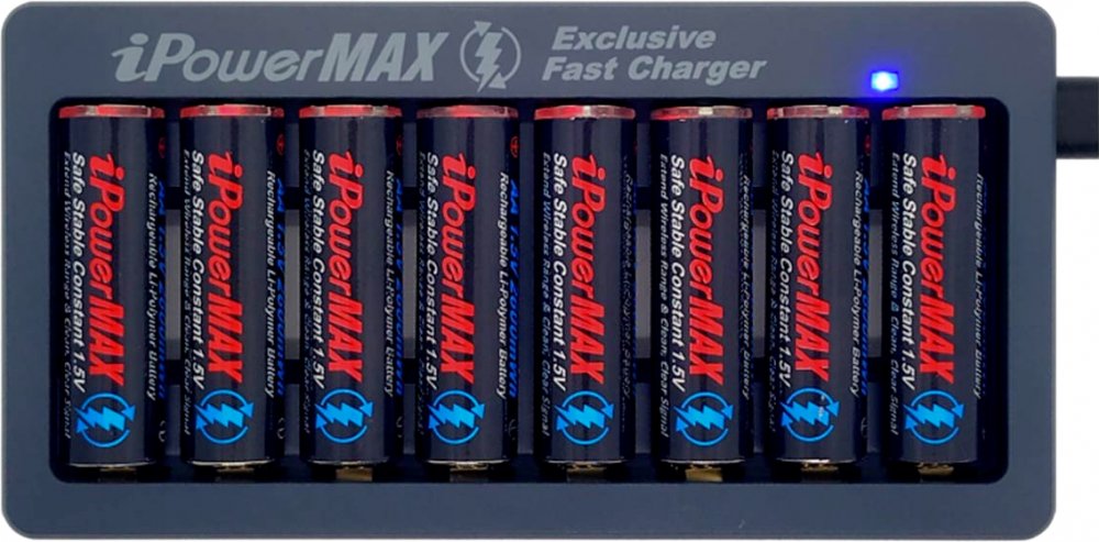 AAUC8 8-Bay Fast Smart Charger for AA3610 Batteries