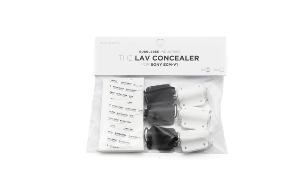 The Lav Concealer for Sony ECM-V1 (6-Pack)