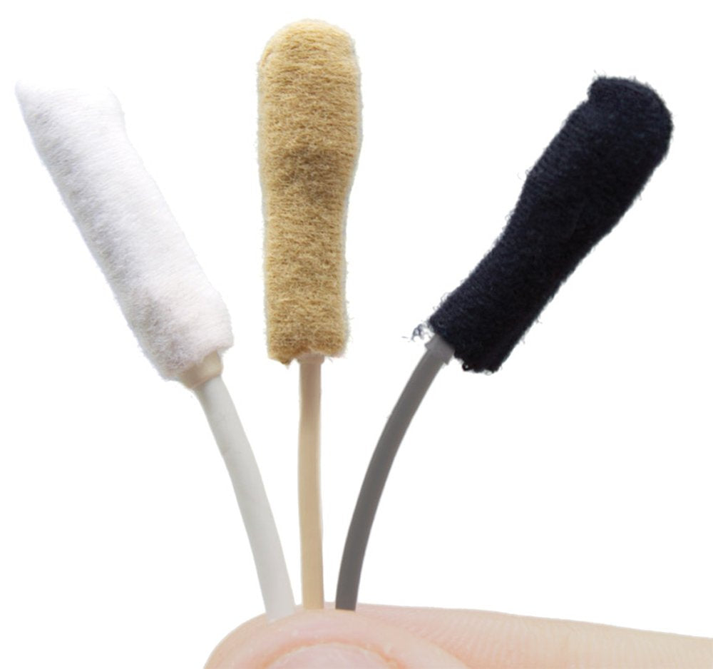 Pochettes souples - Lot de 3 (x1 noir, beige et blanc)