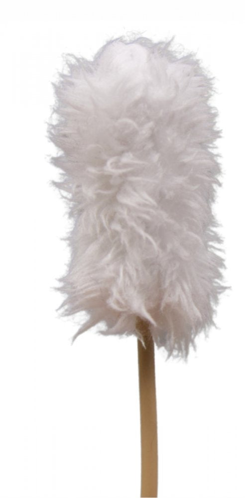 3x manchons en peluche - Blanc