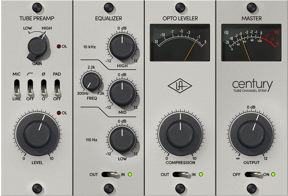 UAD Century Tube Channel Strip
