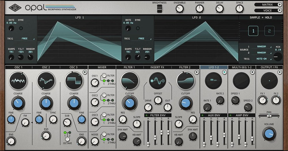 LUNA Opal Morphing Synth