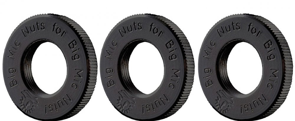 micking Jam Nuts (3 pack, Black)