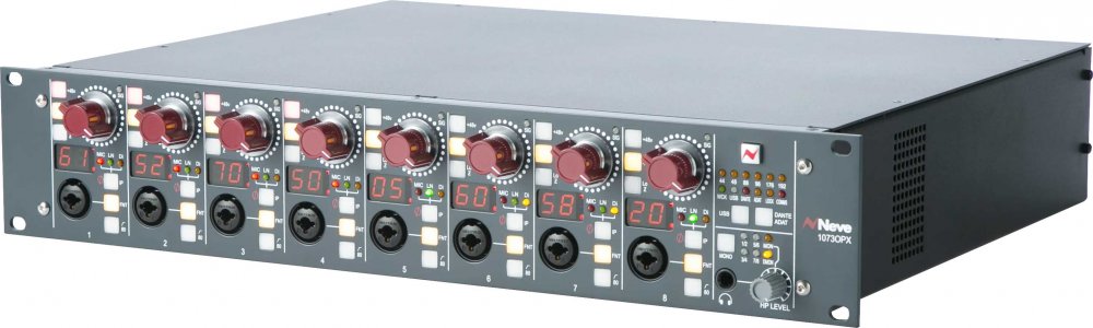 1073OPX avec pack de cartes d'E/S numériques ADAT/USB