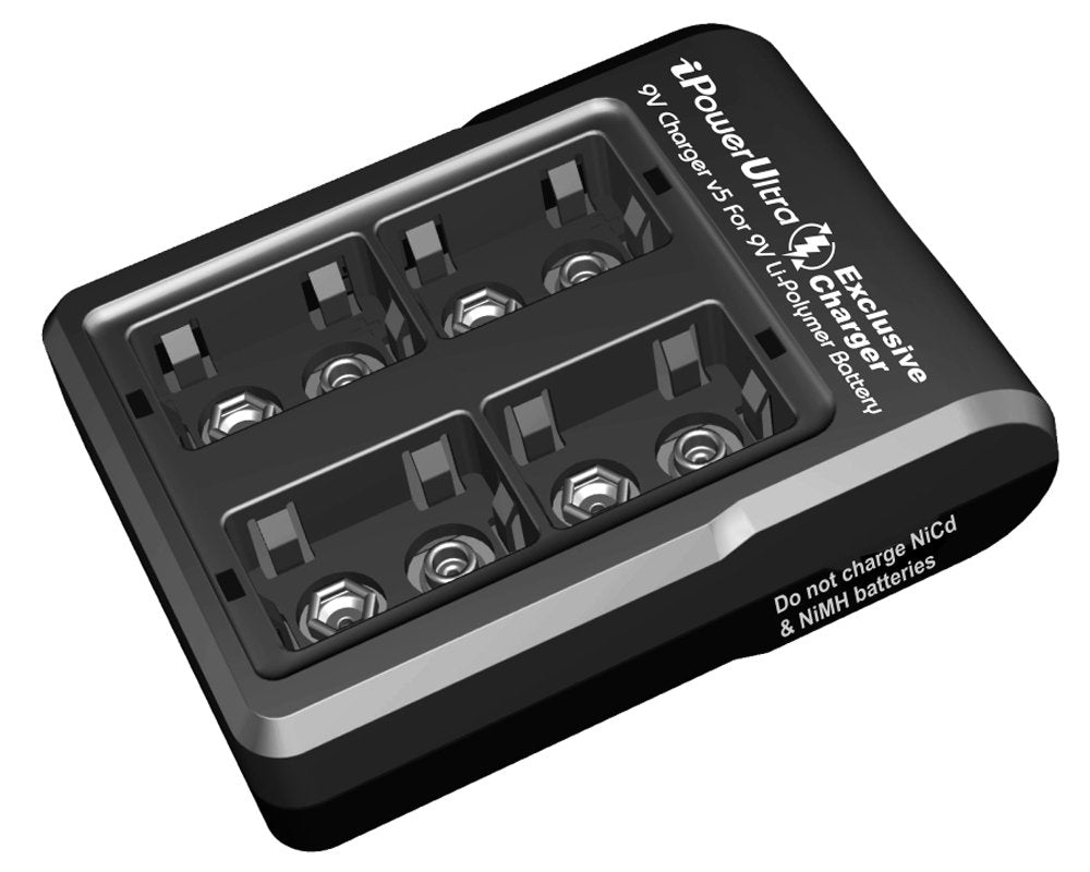 9 volt Battery Fast Smart Charger V5