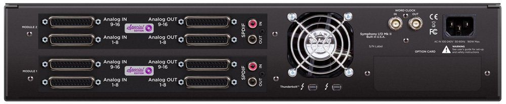 Symphony I/O MkII Thunderbolt 32x32 SE